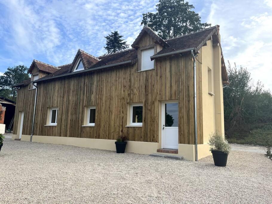 La Maison Du Perche Avec Jacuzzi Saint-Martin-des-Pezerits Εξωτερικό φωτογραφία